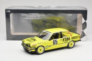 BMW 325i E30 #65 Auto Budde D. Hamelmann / K. Walterscheid 24 Hours Nürburgring 1986 Minichamps 1:18 155862665 Metalli — kuva 6 / 6