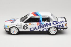 BMW 325i E30 #6 Gubin Sport V. Strycek DTM 1986 Minichamps 1:18 155862606 Metalli — kuva 3 / 6
