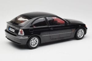 BMW 325Ti Compact E46 Musta Kyosho 1:18 80430024440 Metalli — kuva 3 / 7