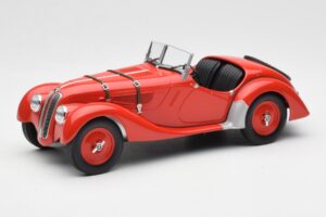 BMW 328 Punainen Minichamps 1:18 155025031 Metalli