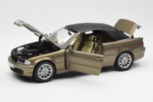 BMW 328Ci E46 Avoauto Individual Messinki Metallic Rajoitettu Erä Kyosho 1:18 80430395004 Metalli — kuva 2 / 8