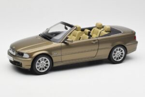 BMW 328Ci E46 Avoauto Individual Messinki Metallic Rajoitettu Erä Kyosho 1:18 80430395004 Metalli