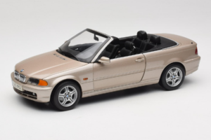 BMW 328i E46 Cabriolet Sand Beige Metallic Kyosho 1:18 80430009756 Metalli