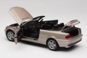 BMW 328i E46 Cabriolet Sand Beige Metallic Kyosho 1:18 80430009756 Metalli — kuva 6 / 9