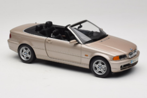 BMW 328i E46 Cabriolet Sand Beige Metallic Kyosho 1:18 80430009756 Metalli — kuva 7 / 9