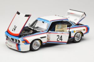BMW 3.5 CSL #24 H. Stuck / S. Posey 12 Hours of Sebring 1975 Minichamps 1:18 80430139188 Metalli — kuva 2 / 8