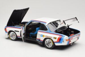 BMW 3.5 CSL #24 H. Stuck / S. Posey 12 Hours of Sebring 1975 Minichamps 1:18 80430139188 Metalli — kuva 5 / 8