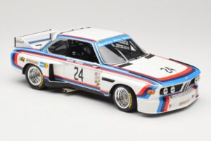 BMW 3.5 CSL #24 H. Stuck / S. Posey 12 Hours of Sebring 1975 Minichamps 1:18 80430139188 Metalli — kuva 6 / 8