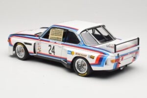 BMW 3.5 CSL #24 H. Stuck / S. Posey 12 Hours of Sebring 1975 Minichamps 1:18 80430139188 Metalli — kuva 7 / 8