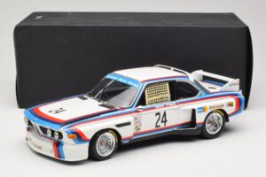 BMW 3.5 CSL #24 H. Stuck / S. Posey 12 Hours of Sebring 1975 Minichamps 1:18 80430139188 Metalli — kuva 8 / 8
