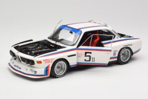 BMW 3.5 CSL E9 Gr.5 #5 K.W.M. Racing K. Miller / D. Cowart 6 Hours of Watkins Glen 1979 Minichamps 1:18 180792005 Metalli — kuva 2 / 8