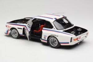 BMW 3.5 CSL E9 Gr.5 #5 K.W.M. Racing K. Miller / D. Cowart 6 Hours of Watkins Glen 1979 Minichamps 1:18 180792005 Metalli — kuva 5 / 8