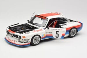 BMW 3.5 CSL E9 Gr.5 #5 S. Manhalter Winner Havirov Interseries 1977 Minichamps 1:18 180772005 Metalli — kuva 2 / 8