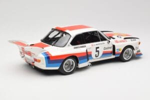 BMW 3.5 CSL E9 Gr.5 #5 S. Manhalter Winner Havirov Interseries 1977 Minichamps 1:18 180772005 Metalli — kuva 3 / 8