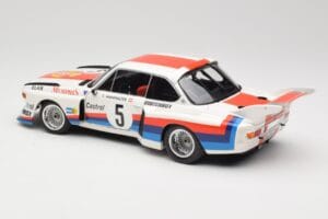 BMW 3.5 CSL E9 Gr.5 #5 S. Manhalter Winner Havirov Interseries 1977 Minichamps 1:18 180772005 Metalli — kuva 7 / 8
