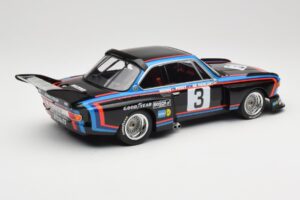 BMW 3.5 CSL E9 #3 A. de Fierlant / H. Grohs 6 Hours Silverstone 1976 Minichamps 1:18 155762603 Metalli — kuva 2 / 6