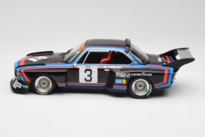 BMW 3.5 CSL E9 #3 A. de Fierlant / H. Grohs 6 Hours Silverstone 1976 Minichamps 1:18 155762603 Metalli — kuva 3 / 6