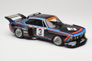 BMW 3.5 CSL E9 #3 A. de Fierlant / H. Grohs 6 Hours Silverstone 1976 Minichamps 1:18 155762603 Metalli — kuva 4 / 6