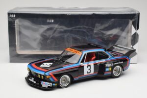 BMW 3.5 CSL E9 #3 A. de Fierlant / H. Grohs 6 Hours Silverstone 1976 Minichamps 1:18 155762603 Metalli — kuva 6 / 6