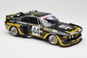 BMW 3.5 CSL E9 #44 A.S.P.M. Tanday Music J-C. Justice / J. Belin 24 Hours of Le Mans 1976 Minichamps 1:18 155762644 Metalli — kuva 4 / 6