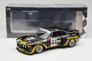 BMW 3.5 CSL E9 #44 A.S.P.M. Tanday Music J-C. Justice / J. Belin 24 Hours of Le Mans 1976 Minichamps 1:18 155762644 Metalli — kuva 6 / 6