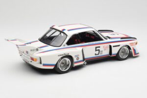 BMW 3.5 CSL E9 #5 K. Miller / D. Cowart 6 Hours of Watkins Glen 1979 Minichamps 1:18 155792605 Metalli — kuva 2 / 6