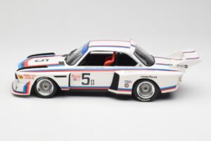 BMW 3.5 CSL E9 #5 K. Miller / D. Cowart 6 Hours of Watkins Glen 1979 Minichamps 1:18 155792605 Metalli — kuva 3 / 6