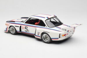 BMW 3.5 CSL E9 #5 K. Miller / D. Cowart 6 Hours of Watkins Glen 1979 Minichamps 1:18 155792605 Metalli — kuva 5 / 6