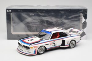 BMW 3.5 CSL E9 #5 K. Miller / D. Cowart 6 Hours of Watkins Glen 1979 Minichamps 1:18 155792605 Metalli — kuva 6 / 6