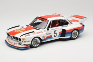 BMW 3.5 CSL E9 #5 S. Manhalter Winner Havirov International 1977 Minichamps 1:18 155772605 Metalli