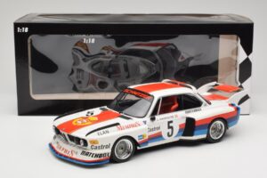 BMW 3.5 CSL E9 #5 S. Manhalter Winner Havirov International 1977 Minichamps 1:18 155772605 Metalli — kuva 6 / 6