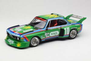 BMW 3.5 CSL E9 Schnitzer #10 D. Quester / R. Peterson 6 Hours Watkins Glen 1976 Minichamps 1:18 155762610 Metalli