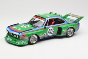 BMW 3.5 CSL E9 Schnitzer #43 D. Quester / A. Krebs 24 Hours of Le Mans 1976 Minichamps 1:18 155762643 Metalli