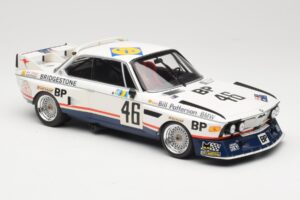 BMW 3.5 CSL E9 #46 Team Brock P. Brock / F. Muir / J. Aubriet 24 Hours of Le Mans 1976 Minichamps 1:18 153762646 Metalli — kuva 4 / 6