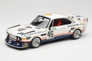 BMW 3.5 CSL E9 #46 Team Brock P. Brock / F. Muir / J. Aubriet 24 Hours of Le Mans 1976 Minichamps 1:18 153762646 Metalli