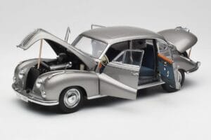 BMW 502 2.6 Luxus Silver Beige Metallic AUTOart 1:18 70591 Metalli — kuva 2 / 8