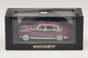 BMW 502 V8 Tummanpunainen Minichamps 1:43 430022402 Metalli — kuva 4 / 4