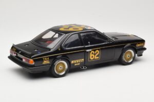 BMW 635 CSi E24 #62 J. Richards JPS Team BMW ATCC Winner 1985 AUTOart 1:18 88548 Metalli — kuva 3 / 8
