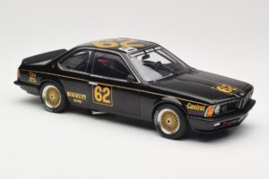 BMW 635 CSi E24 #62 J. Richards JPS Team BMW ATCC Winner 1985 AUTOart 1:18 88548 Metalli — kuva 6 / 8