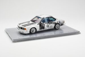 BMW 635 CSi E24 Art Car Robert Rauschenberg AUTOart 1:18 80430150924 Metalli