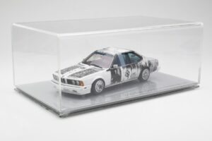BMW 635 CSi E24 Art Car Robert Rauschenberg AUTOart 1:18 80430150924 Metalli — kuva 6 / 8