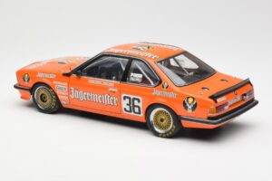 BMW 635 CSi E24 #1 European Touring Car Championship Jagermeister 1985 AUTOart 1:18 80430145825 Metalli — kuva 7 / 8