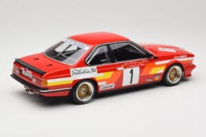 BMW 635 CSi E24 #1 U. Felder / D. Hamelmann Auto Budde Winners 24 Hours of Nürburgring 1985 Minichamps 1:18 155852501 Metalli — kuva 2 / 6