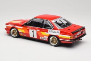 BMW 635 CSi E24 #1 U. Felder / D. Hamelmann Auto Budde Winners 24 Hours of Nürburgring 1985 Minichamps 1:18 155852501 Metalli — kuva 5 / 6