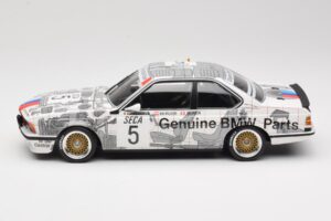 BMW 635 CSi E24 #5 R. Ravaglia Winner Spa 24 Hours 1985 Minichamps 1:18 155852505 Metalli — kuva 3 / 6