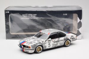 BMW 635 CSi E24 #5 R. Ravaglia Winner Spa 24 Hours 1985 Minichamps 1:18 155852505 Metalli — kuva 6 / 6
