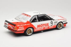 BMW 635 CSi E24 #9 Hollinger / P. Giroix Garage du Bac 24 Hours of Spa 1984 Minichamps 1:18 155842509 Metalli — kuva 2 / 6