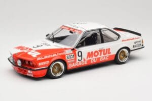 BMW 635 CSi E24 #9 Hollinger / P. Giroix Garage du Bac 24 Hours of Spa 1984 Minichamps 1:18 155842509 Metalli