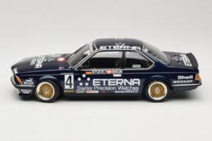 BMW 635 CSi E24 Schnitzer Eterna #4 H. Stuck / W. Brun 3rd Place Brno Grand Prix ETCC 1983 Minichamps 1:18 155832504 Metalli — kuva 3 / 6