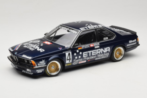 BMW 635 CSi E24 Schnitzer Eterna #4 H. Stuck / W. Brun 3rd Place Brno Grand Prix ETCC 1983 Minichamps 1:18 155832504 Metalli